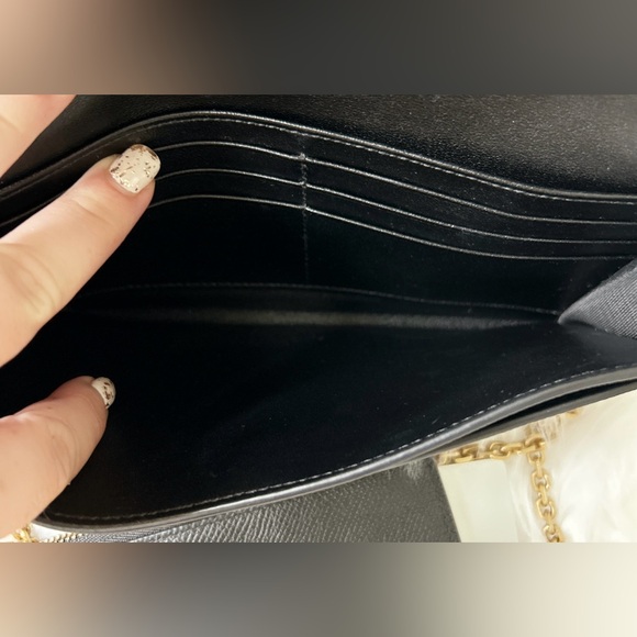 DIOR Saddle Long Wallet with Chain Bag leather crossbody. SOLD - Picture 6 of 16